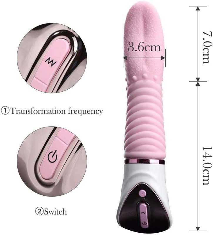 Tongue G-spot Vibrator Clitoral