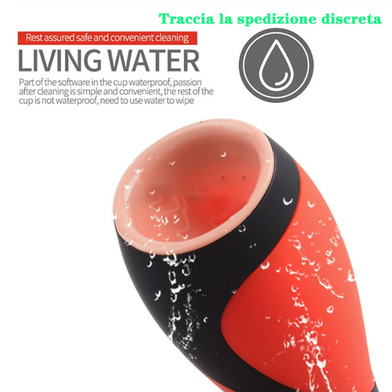 Cup Masturbator in Silicone & ABS