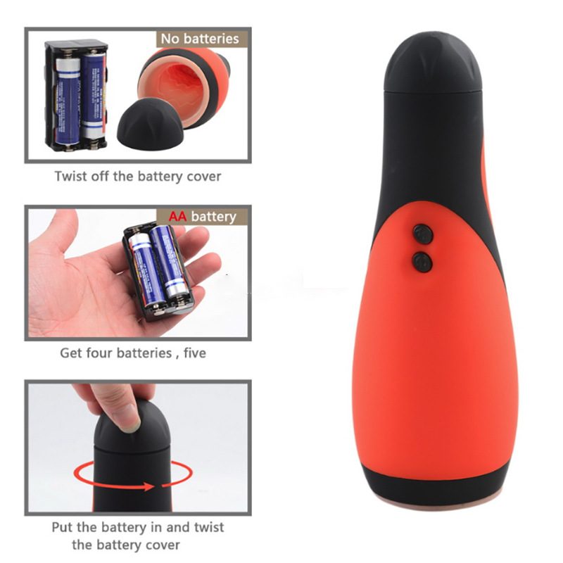 Cup Masturbator in Silicone & ABS