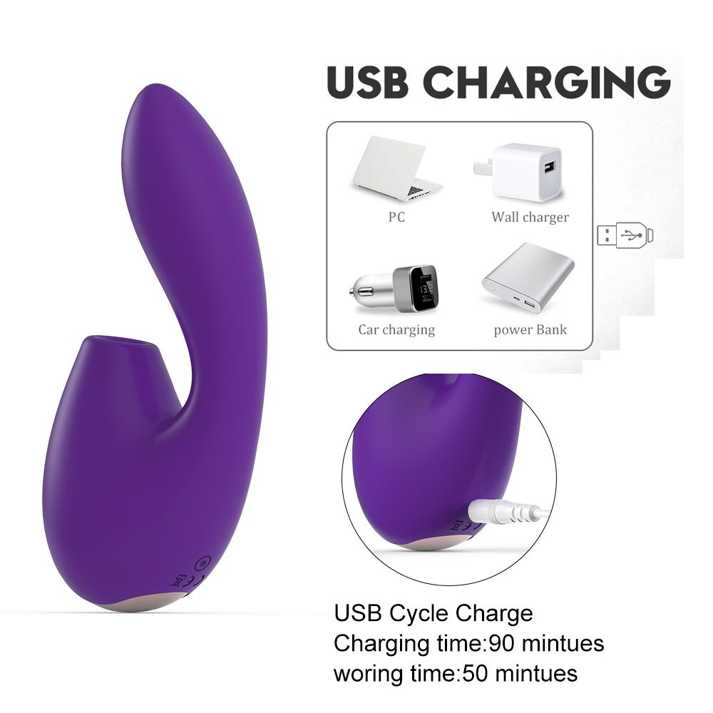 Vibration Massage G-spot Vibrator – Purple