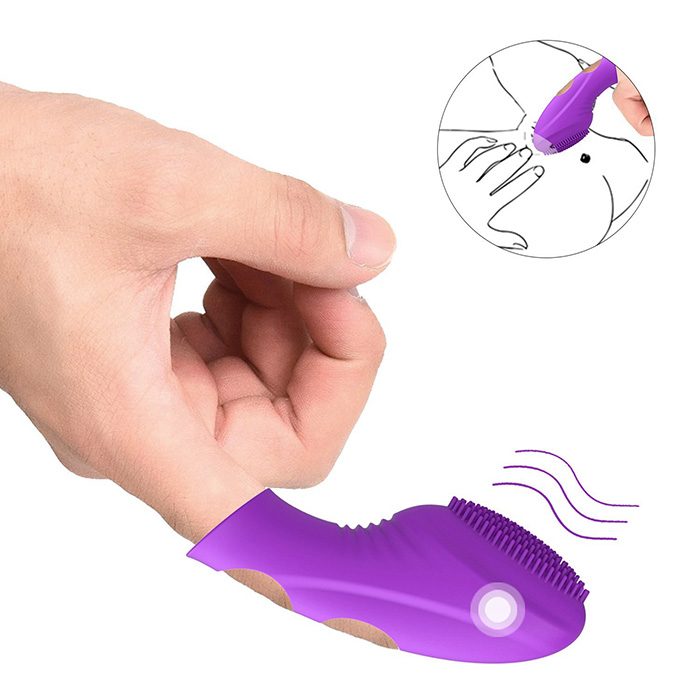 Vibrador conejo vibratorio punto G tipo dedo