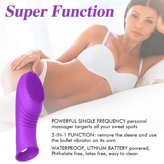 G-spot Vibrating Rabbit Vibrator Finger