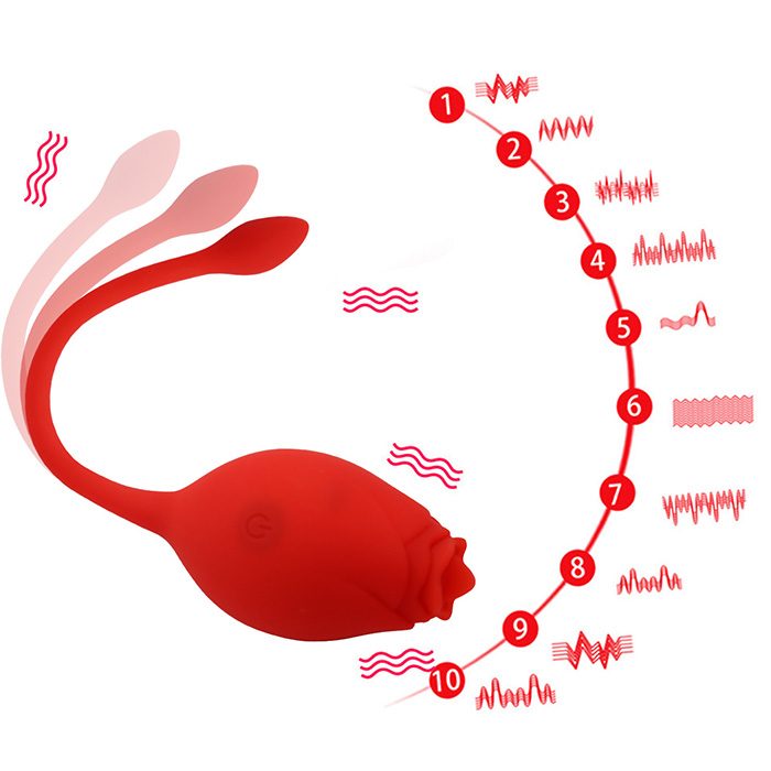 Rose G-spot Vibrator Wireless