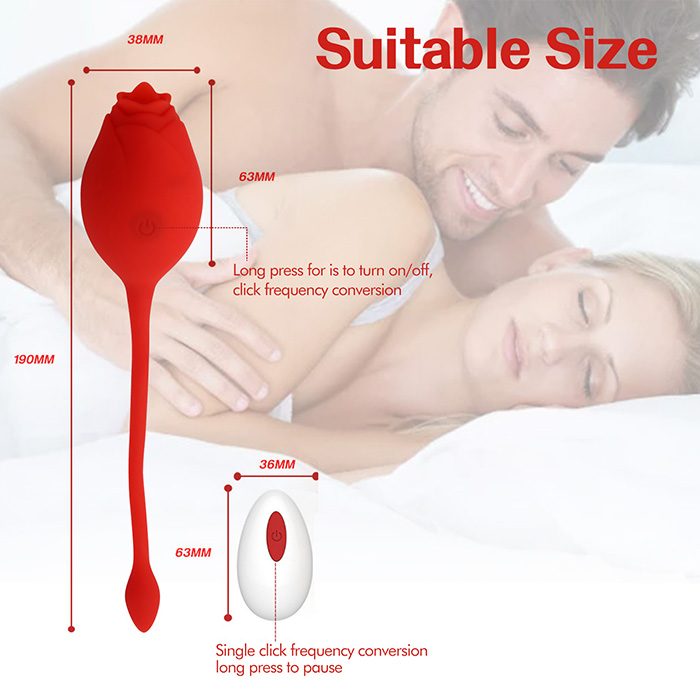 Rose G-spot Vibrator Wireless