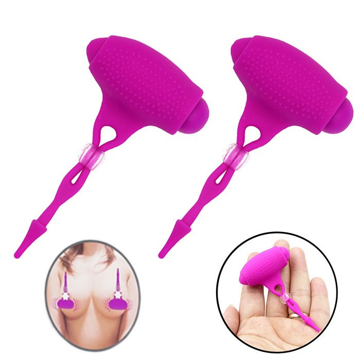 Vibrador conejo para pezones y clítoris