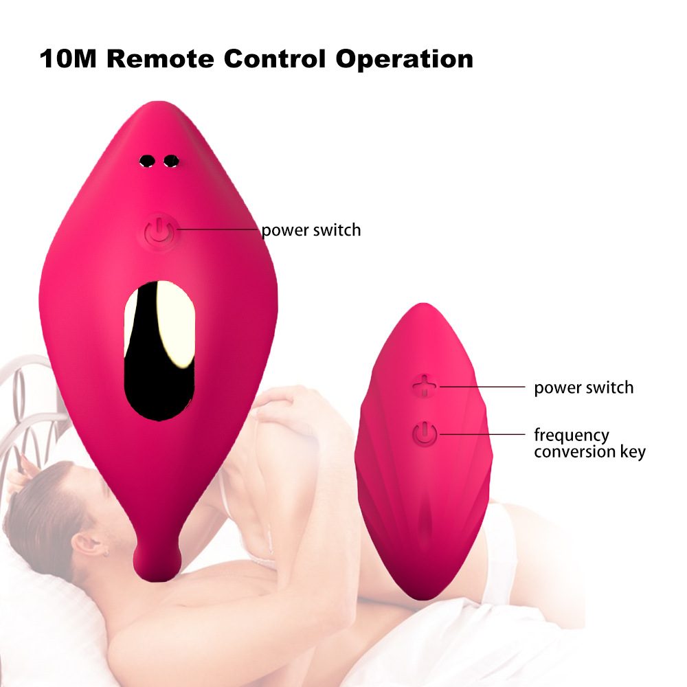 Wireless Remote Control Rabbit Vibrator in Silicone & ABS