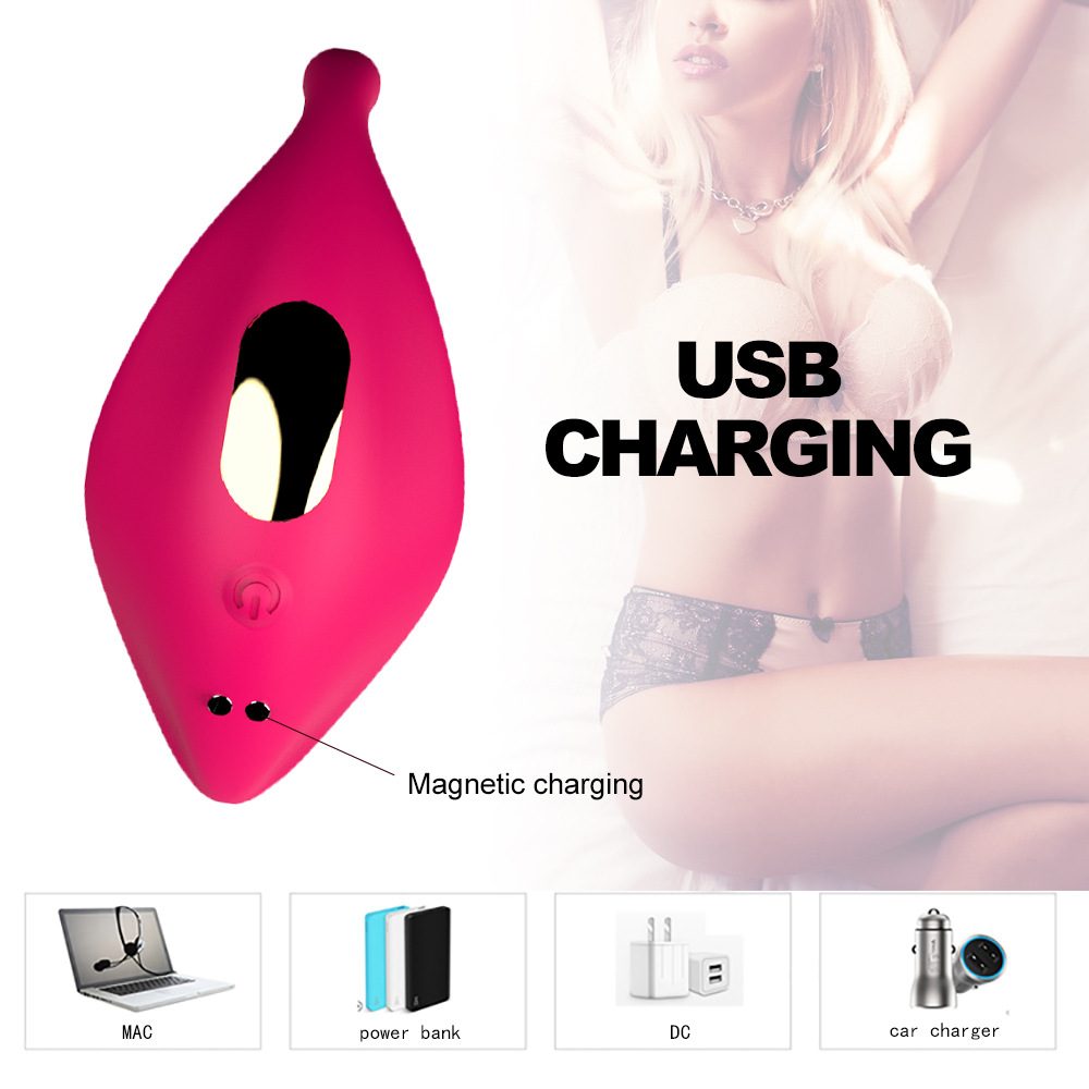 Wireless Remote Control Rabbit Vibrator in Silicone & ABS