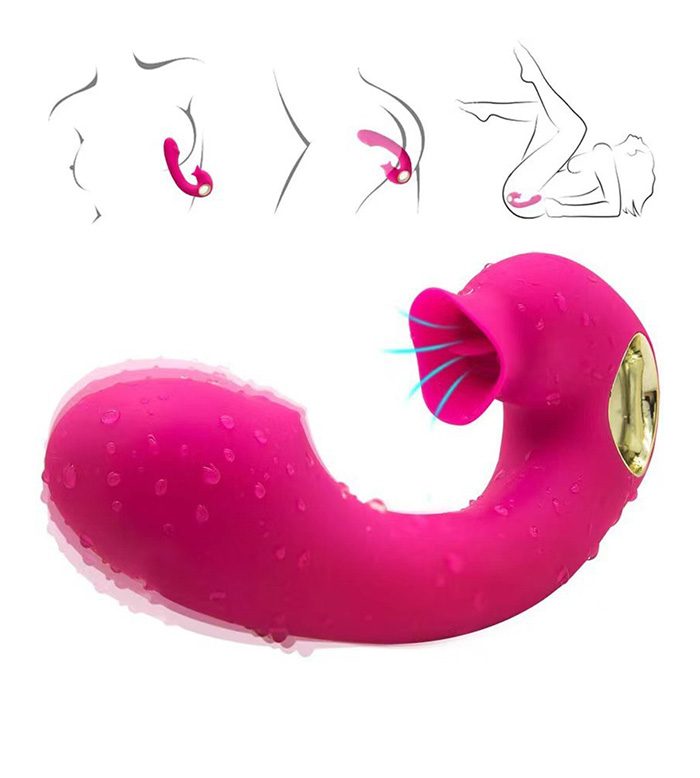 Tongue G-spot Vibrator Massage