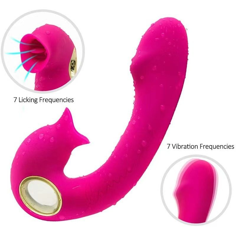 Tongue G-spot Vibrator Massage