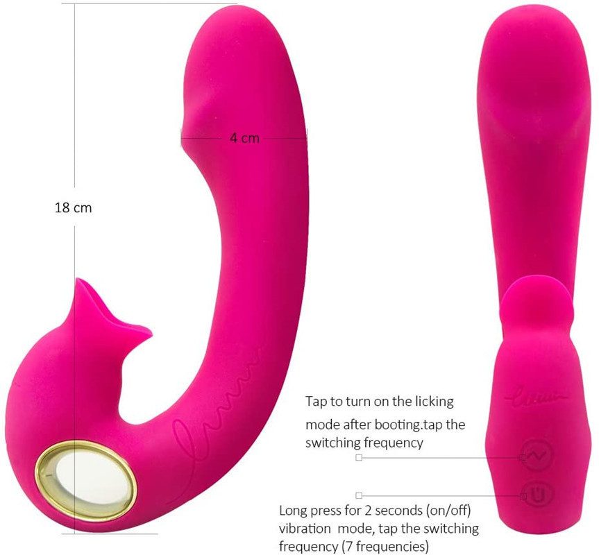 Tongue G-spot Vibrator Massage