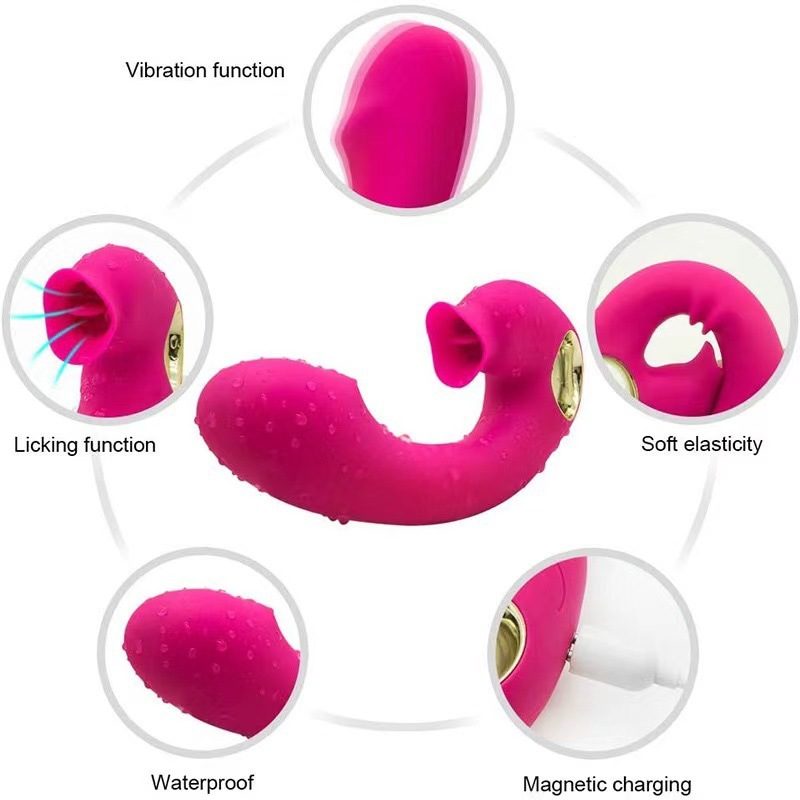 Tongue G-spot Vibrator Massage
