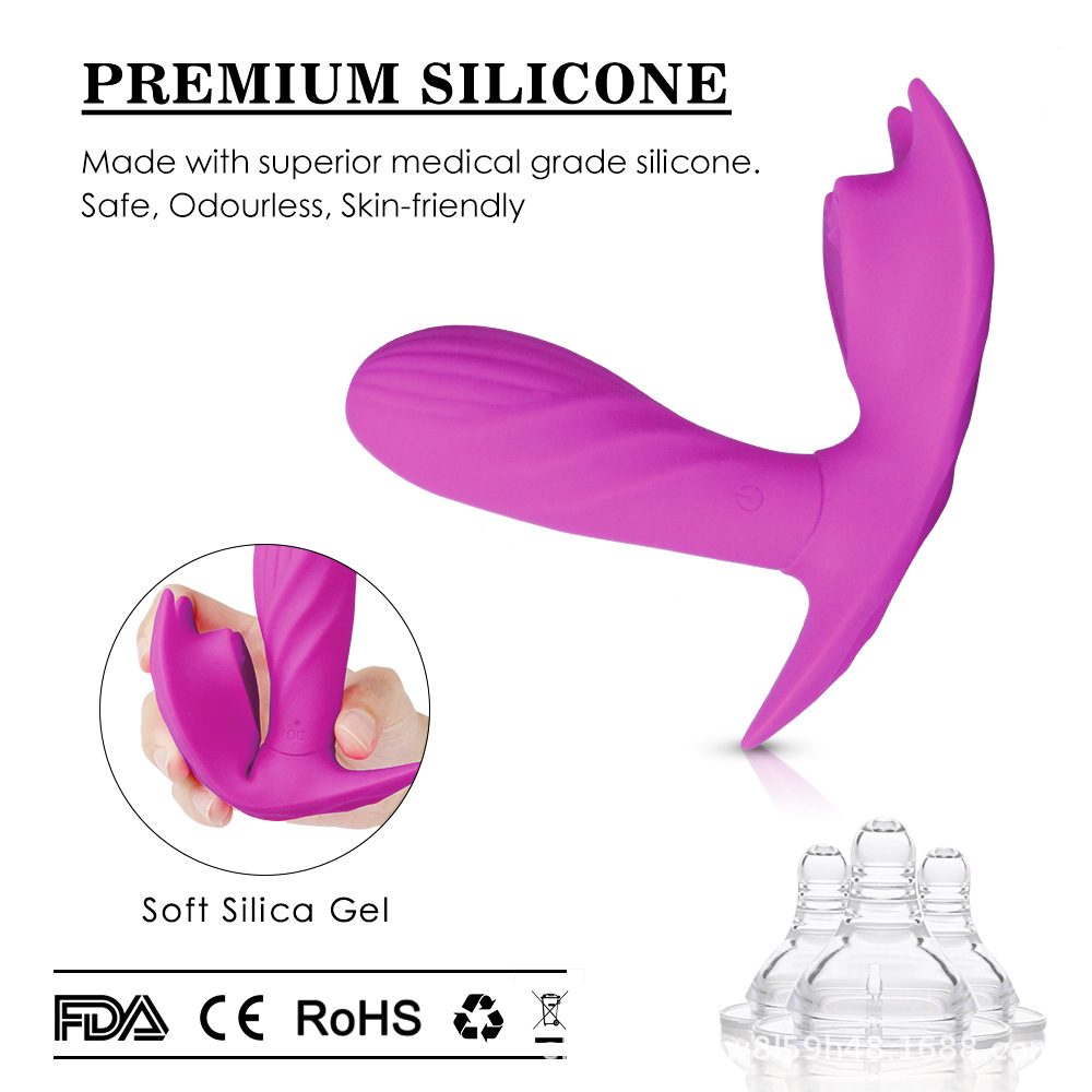 Mini vibratore a suzione senza fili