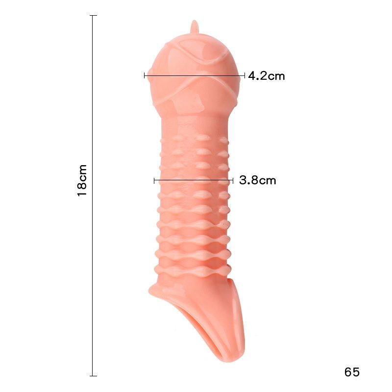 Penis Sleeve in Silicone & ABS