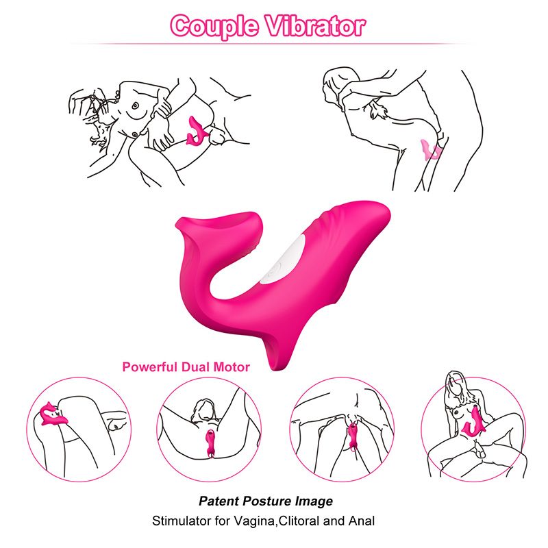 Vibrador conejo de dedo de Silicona