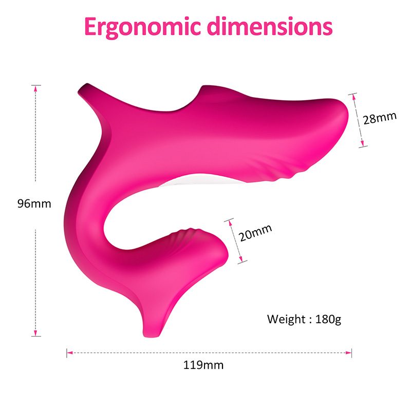 Vibrador conejo de dedo de Silicona