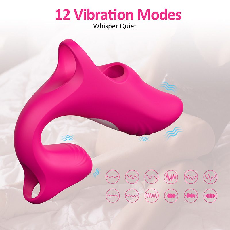 Vibrador conejo de dedo de Silicona