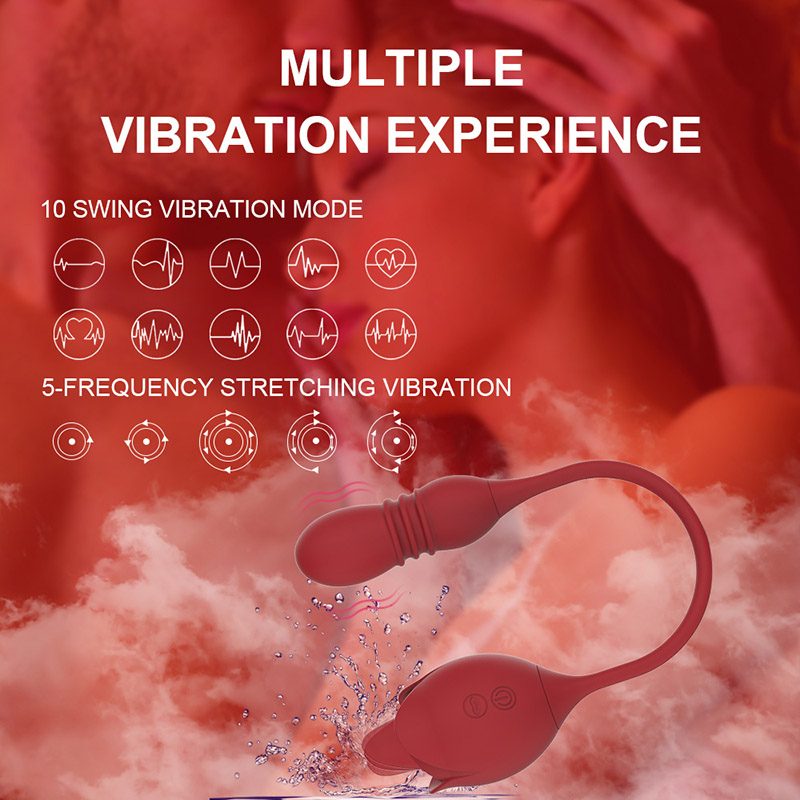 Rechargeable Telescopic Vibrating Egg Vibration