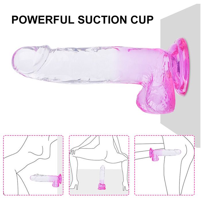 Crystal Clear Dildo