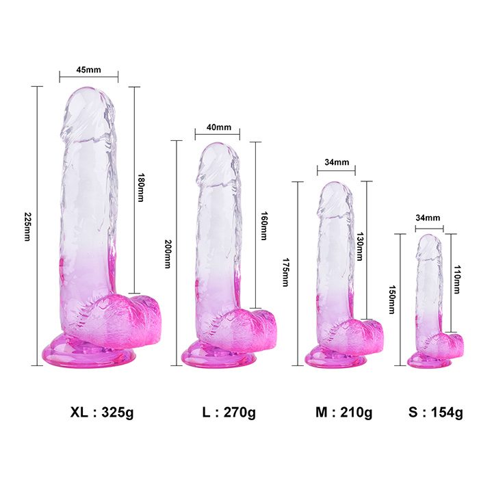 Crystal Clear Dildo