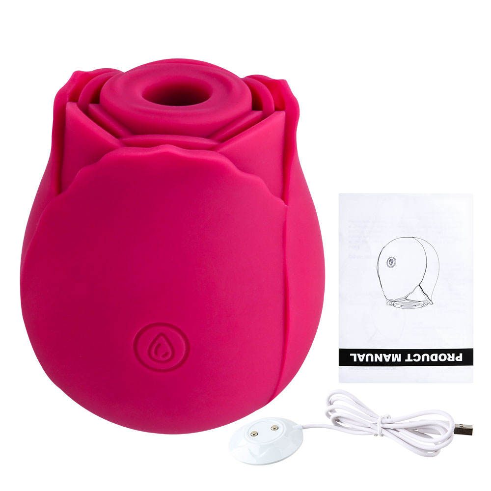 Large Suction Rose Vibrator
