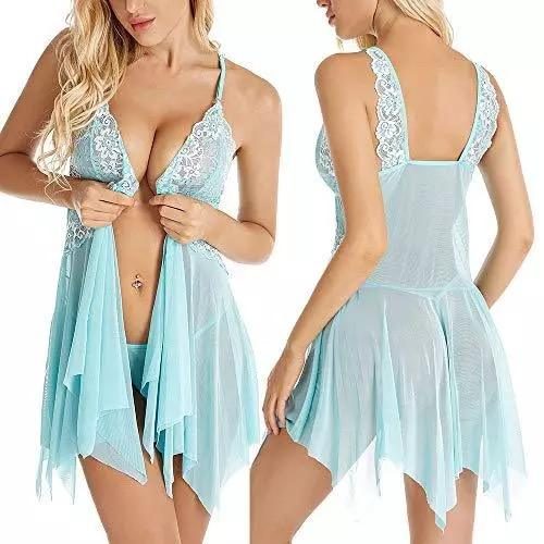 Lace Suit Lingerie Set in Spandex / polyester