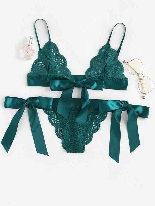 Bra Underwear Lingerie Set Lace