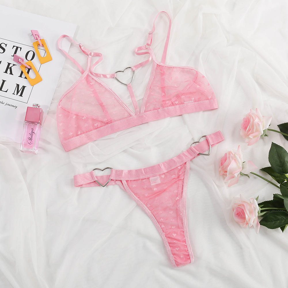 Clear Lingerie Set Underwear