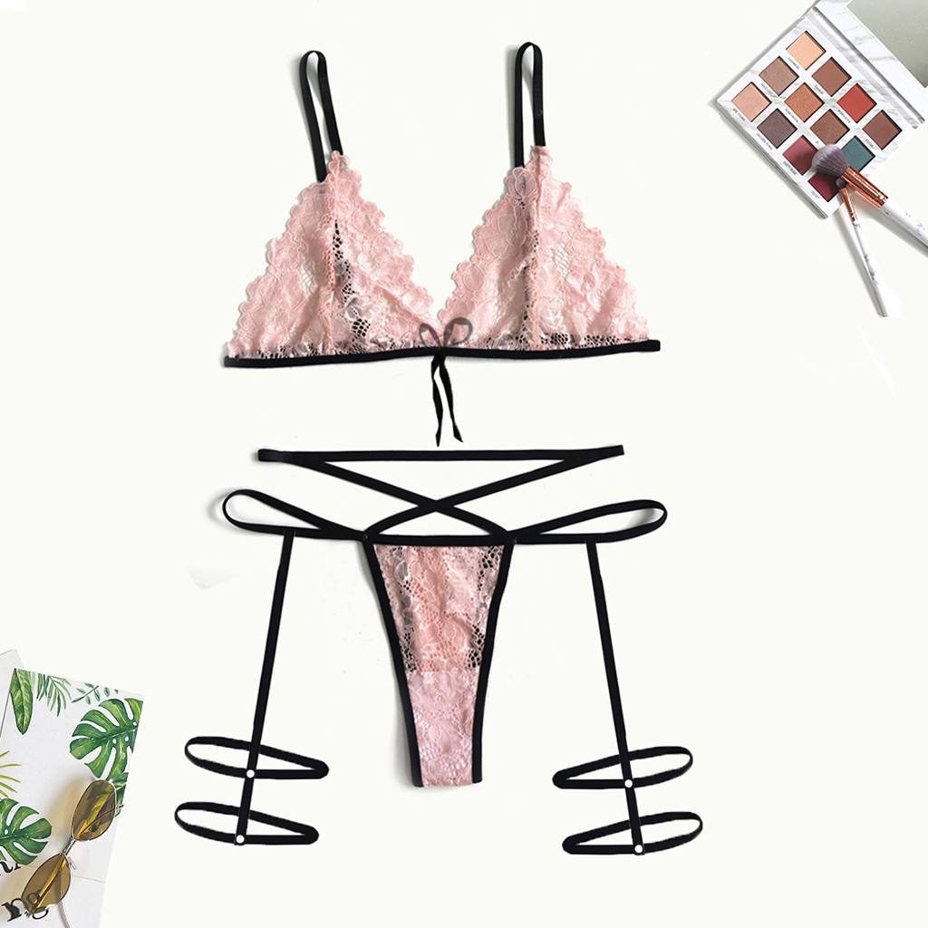 Lace Garter Lingerie Set Underwear