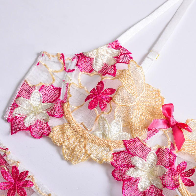 Floral Bra Lingerie Set Underwear