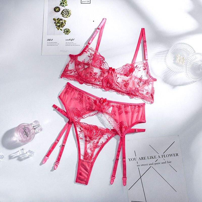 Lace Underwear Lingerie Set No.3085