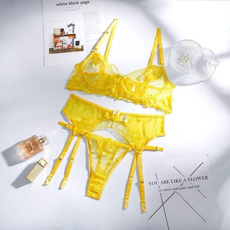 Lace Underwear Lingerie Set No.3085
