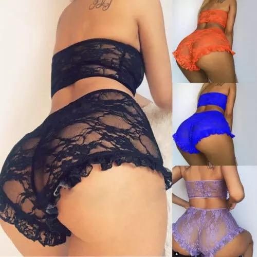 Clear Lace Lingerie Set Underwear – Photo