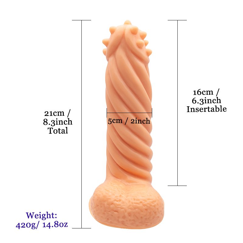 Silicone Dildo (6.3inch)