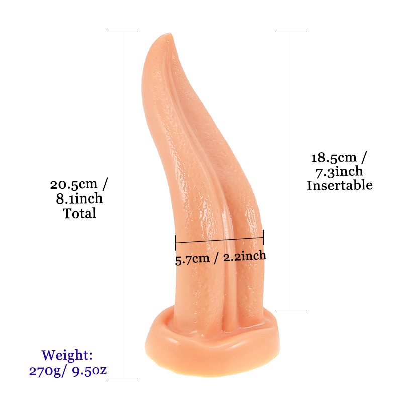 Tongue Anal Dildo