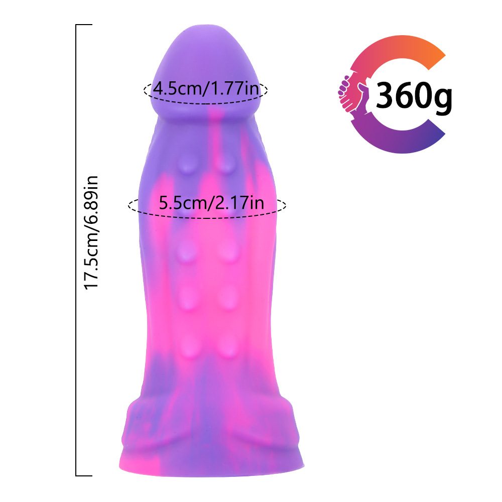 Silicone Dildo in PVC