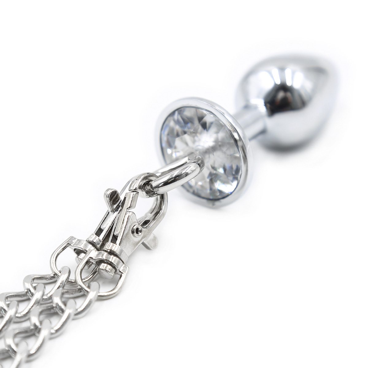 Bondage Metal Strap-on Kit Handcuffs