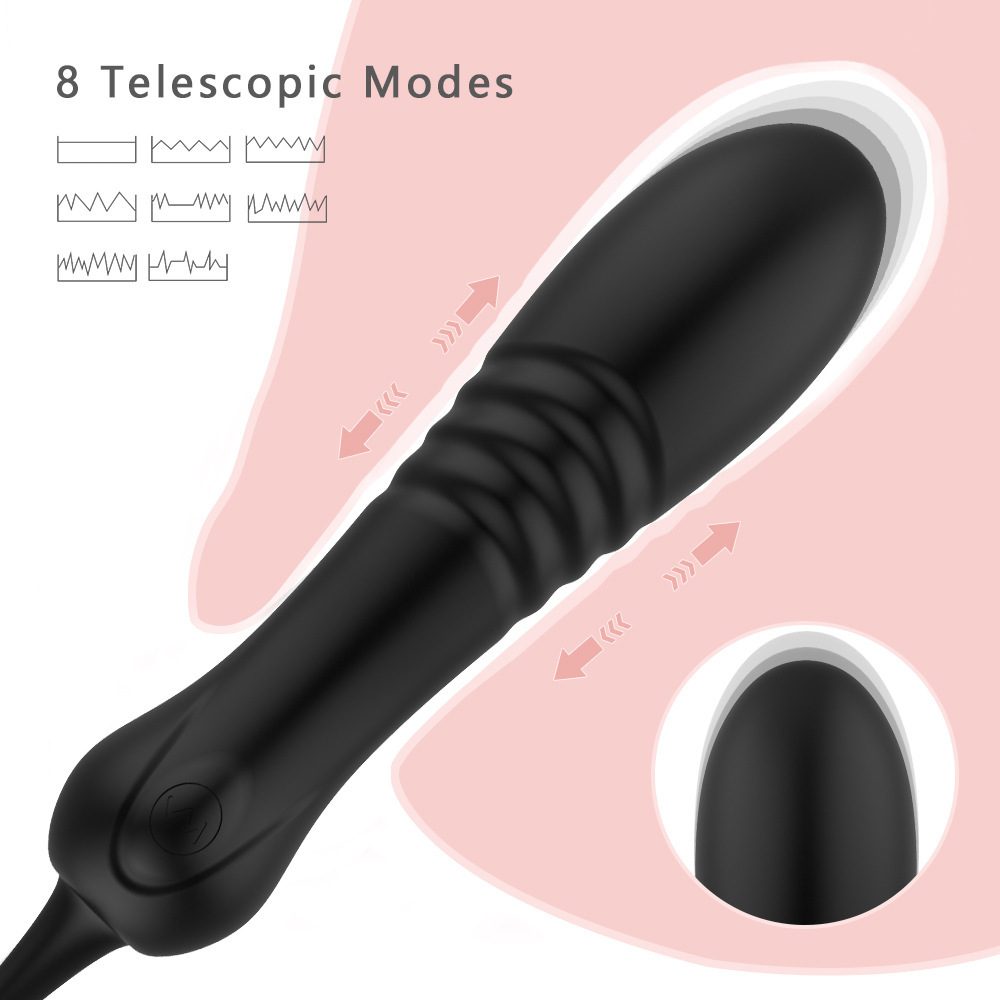 Wireless Remote Control Classic Vibrator in Silicone & ABS