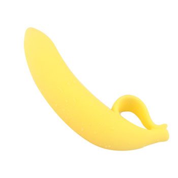Silicone Dildo – Yellow or Pink