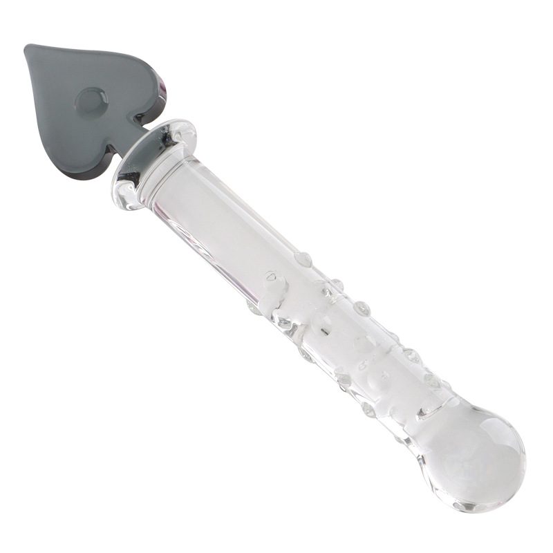 Crystal Anal Glass Toy (20 × 2.3 cm)