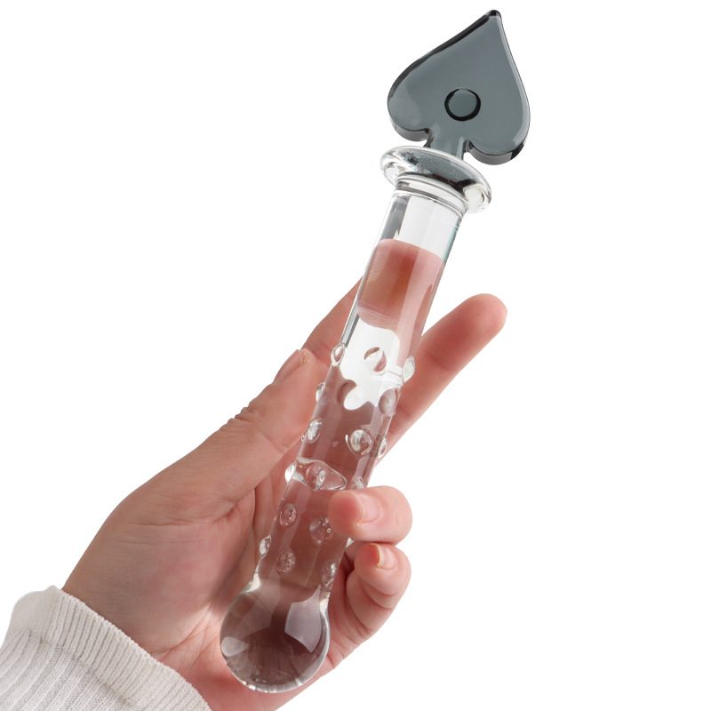 Crystal Anal Glass Toy (20 × 2.3 cm)