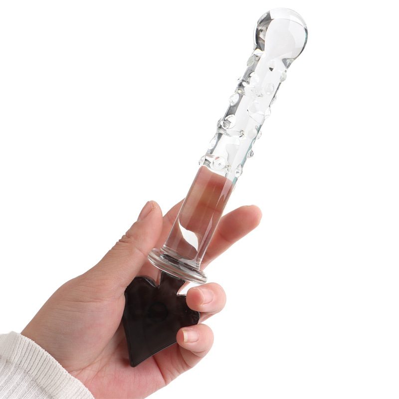 Crystal Anal Glass Toy (20 × 2.3 cm)