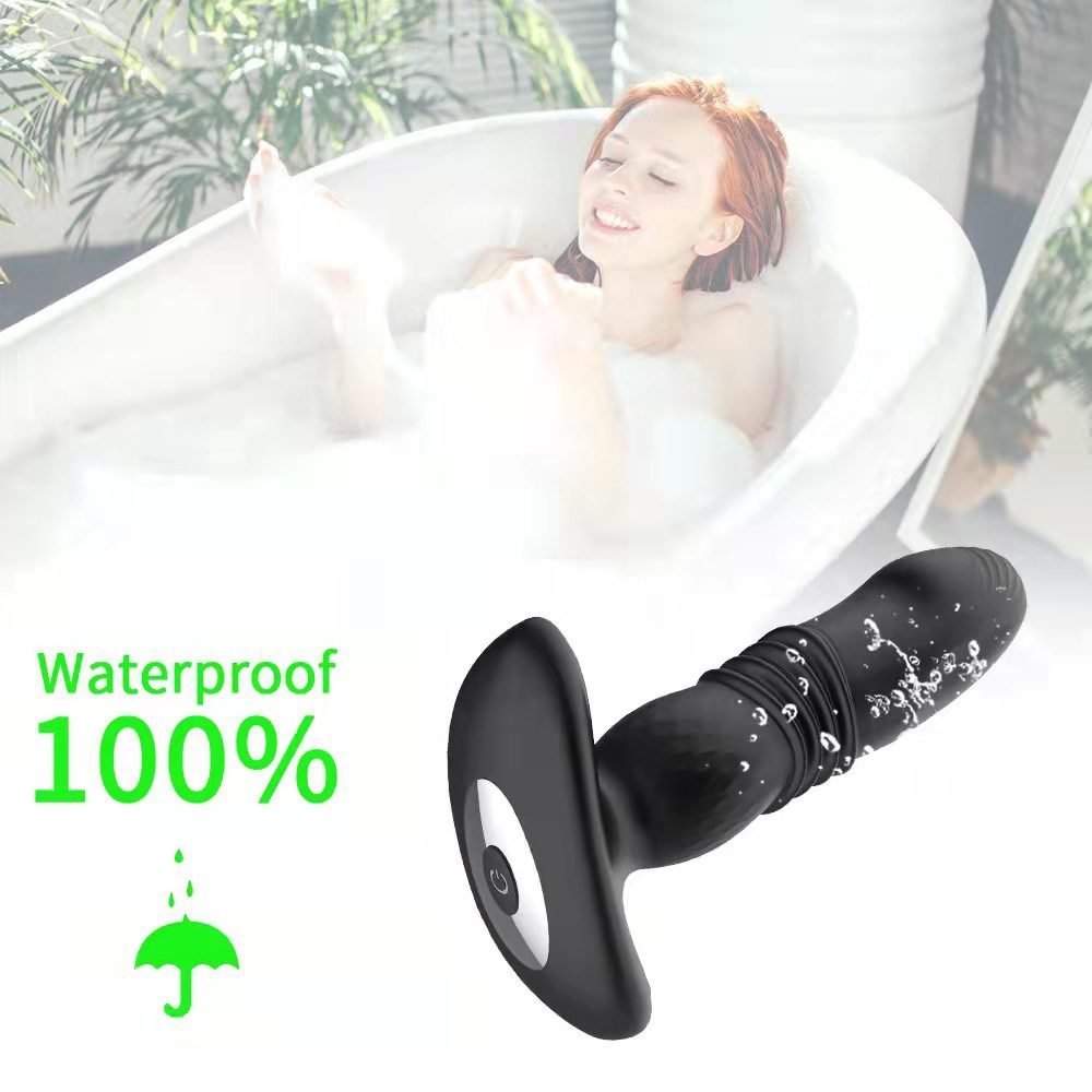 Wireless Remote Control Classic Vibrator – Black