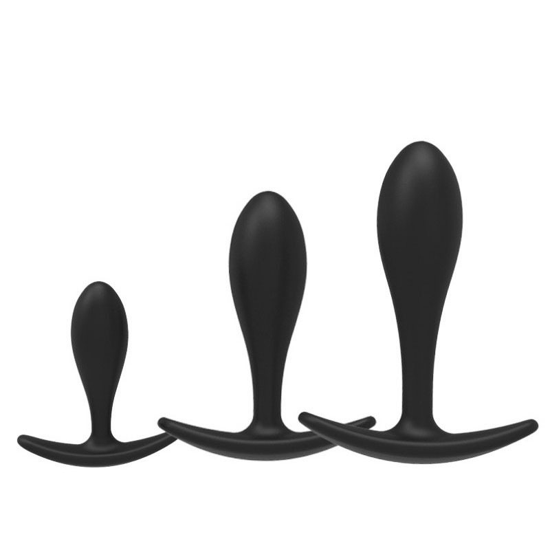 Silicone Anal Bead Set in PVC
