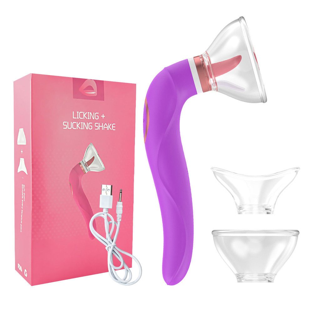 Suction Tongue G-spot Vibrator Licking