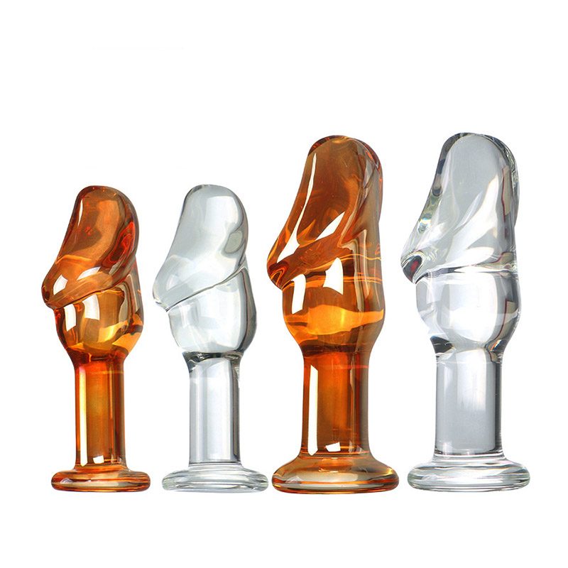 Anal Glass Toy in Crystal