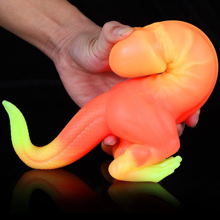 Silicone Dinosaur Dildo