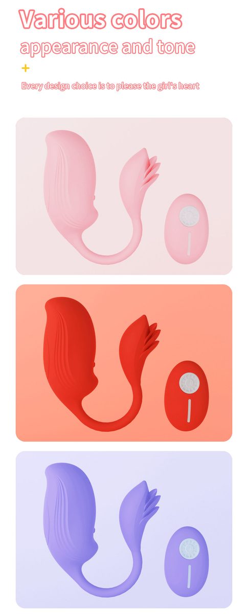 Remote Control Vibrating Egg (68 × 74 × 24 mm)