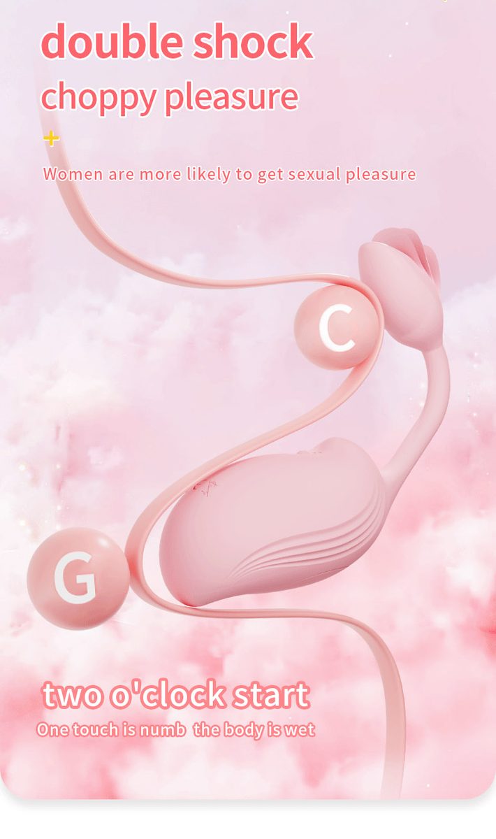 Remote Control Vibrating Egg (68 × 74 × 24 mm)