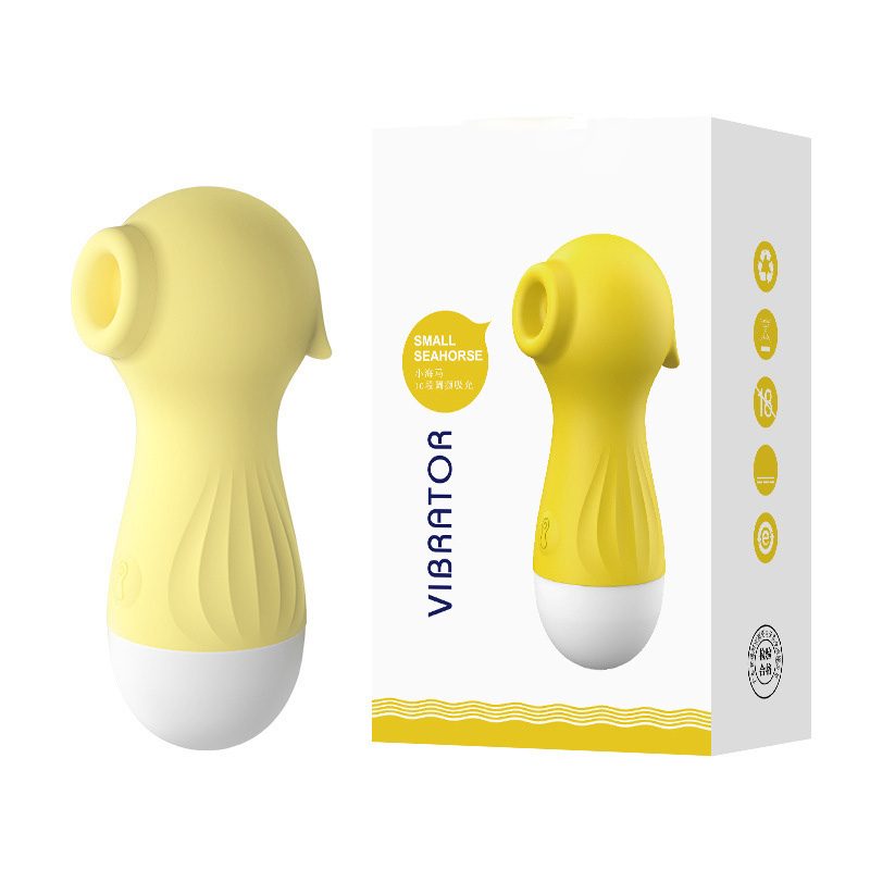 Suction Massage Rabbit Vibrator in Silicone & ABS