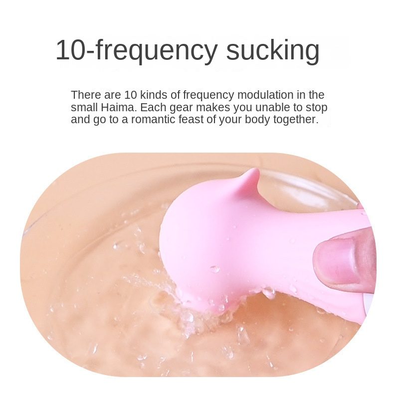 Suction Massage Rabbit Vibrator in Silicone & ABS